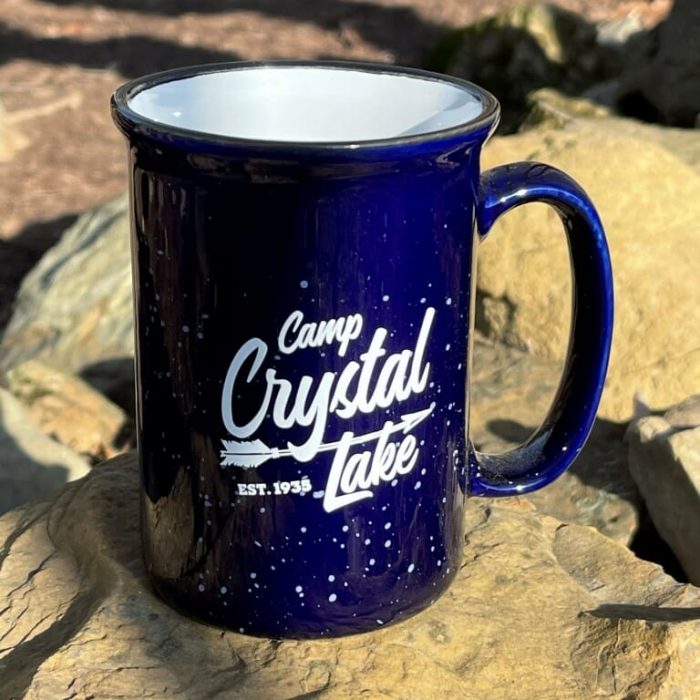 Camp Crystal Lake Campfire Mug - Blue
