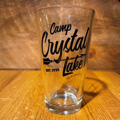Camp Crystal Lake Pint Glass