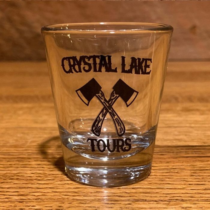 Crystal Lake Tours Black Shot Glass