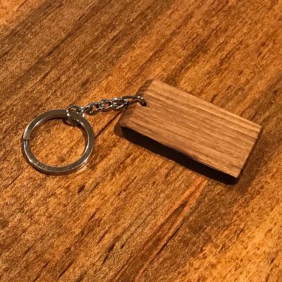 Log Cabin Keychain #1