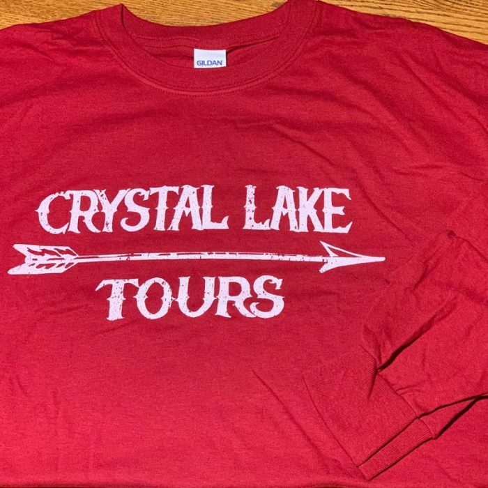 May 2019 Crystal Lake Tours Red Long Sleeve T-Shirt