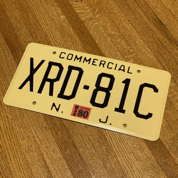 XRD-81C Souvenir License Plate