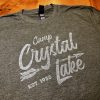Camp Crystal Lake Olive T-Shirt