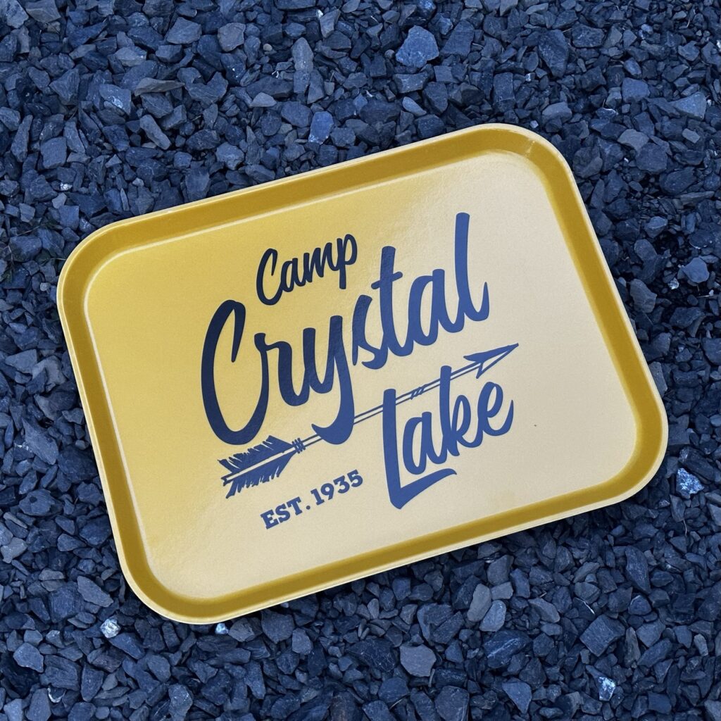 Camp Crystal Lake Premium Cafeteria Tray Crystal Lake Tours