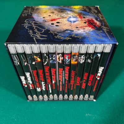Signed Friday the 13th Deluxe Box Set and posters - 10 Celebrities / 25 Autographs!