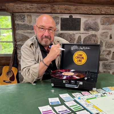 Signed Record Player - Harry Manfredini