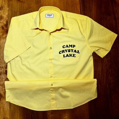 Camp Crystal Lake Counselor Yellow Dress Shirt