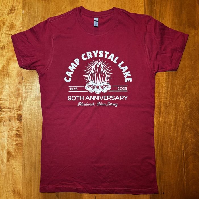 Camp Crystal Lake 90th Anniversary T-Shirt - Image 2