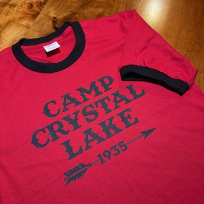 Camp Crystal Lake Red / Black Ringer T-Shirt