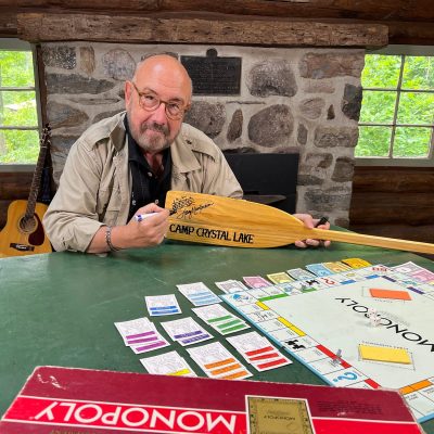 Signed Canoe Paddle - Harry Manfredini