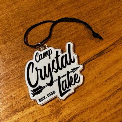 Camp Crystal Lake Arrow Acrylic Hanging Ornament